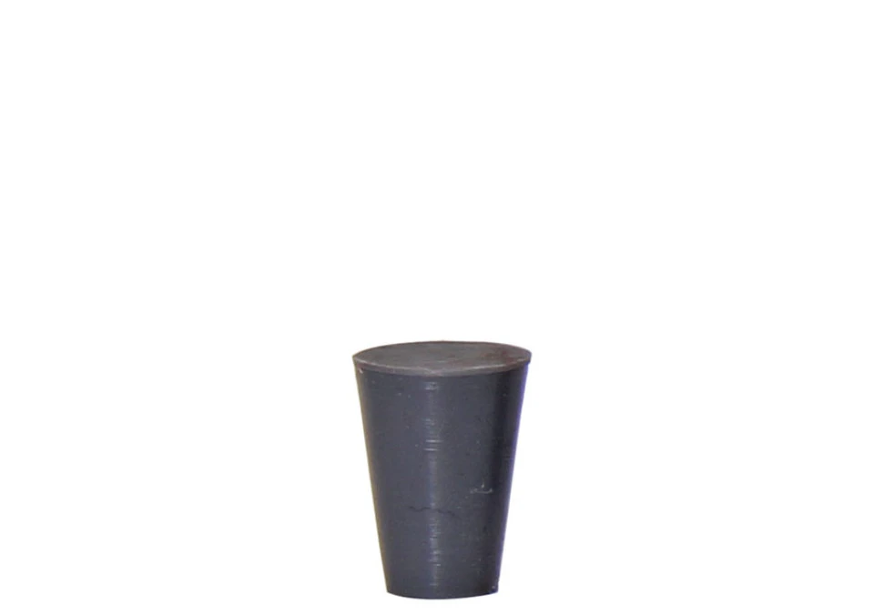 Rubber Stopper Grey 12/8 mm