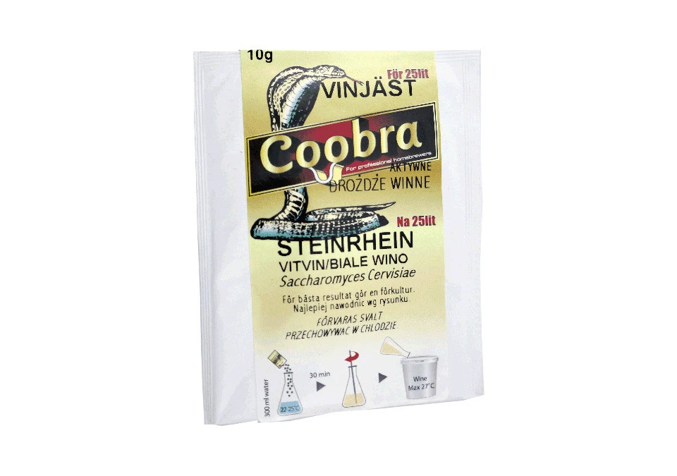 Coobra Wine Yeast Steinberger 10g 25L