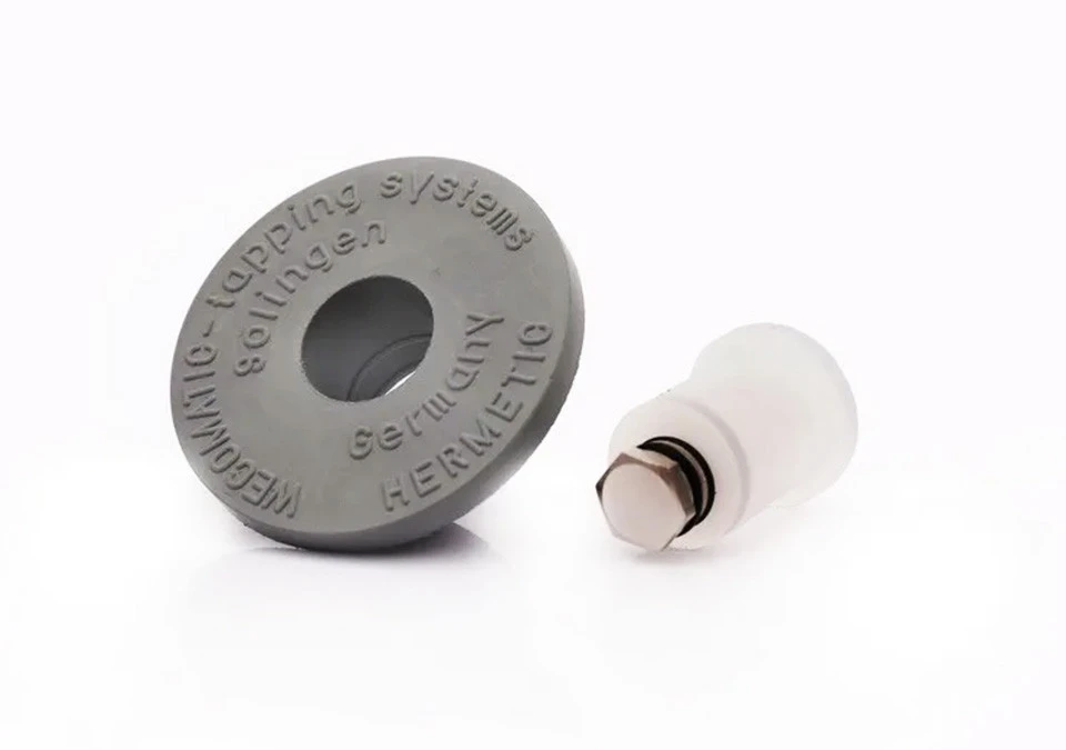 Rubber Plug with Pressure Relief Valve for Party Kegs