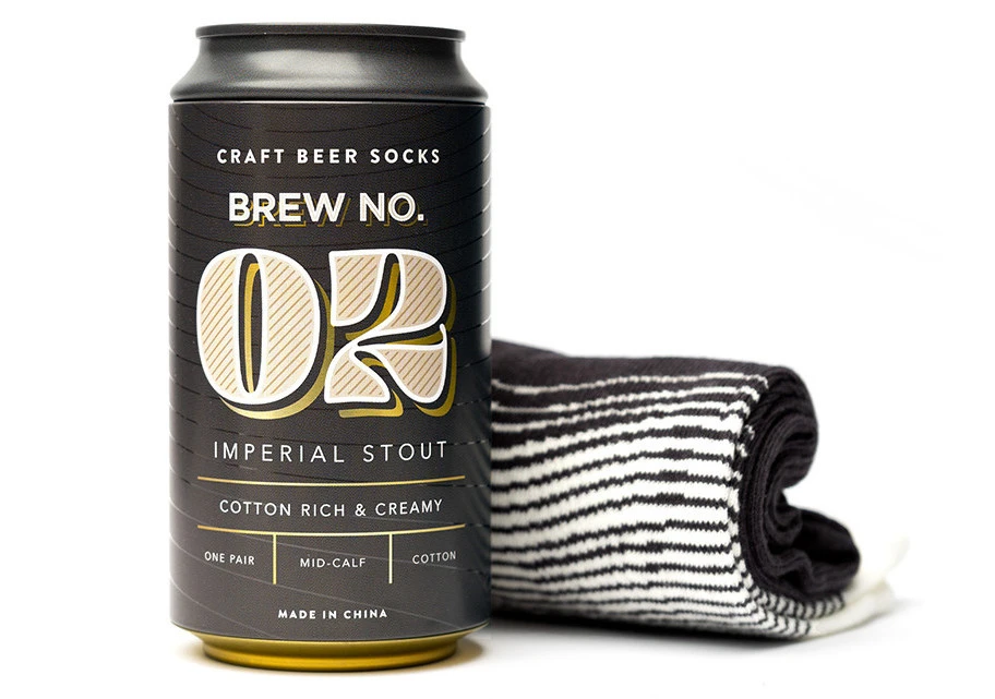 Imperial Stout Craft Beer Socks