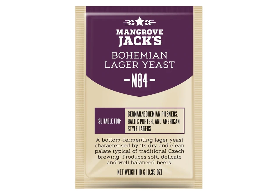 Mangrove Jack's M84 Bohemian Lager Yeast 10g