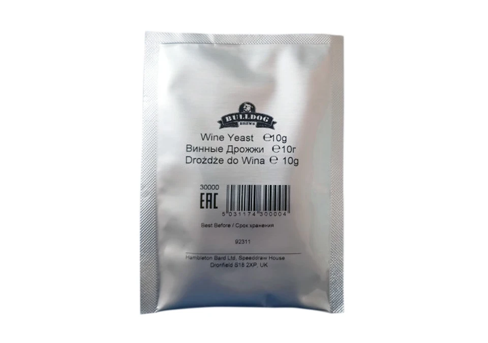 Bulldog Wine Yeast 10g